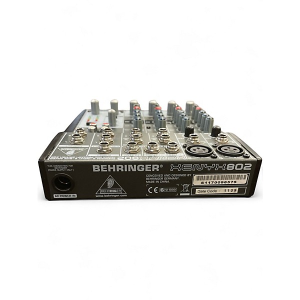 Used Behringer Xenyx 802 Unpowered Mixer