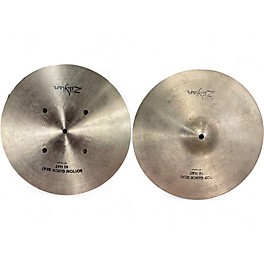Used Zildjian 14in Quick Beat Hi Hat Pair Cymbal