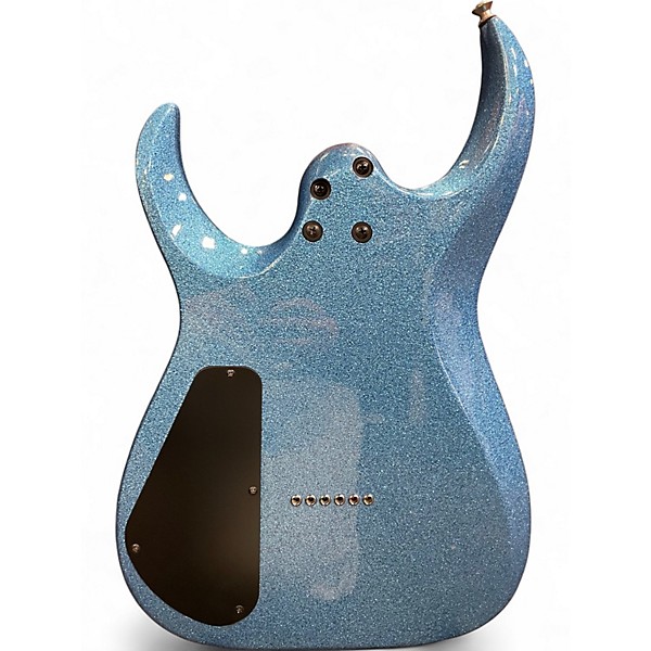 Used Jackson Pro Plus Series Misha Mansoor Signature Juggernaut HT6 Sparkle Blue  Solid Body Electric Guitar