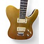 Used Fender FSR Custom Telecaster HH Metallic Gold Solid Body Electric Guitar