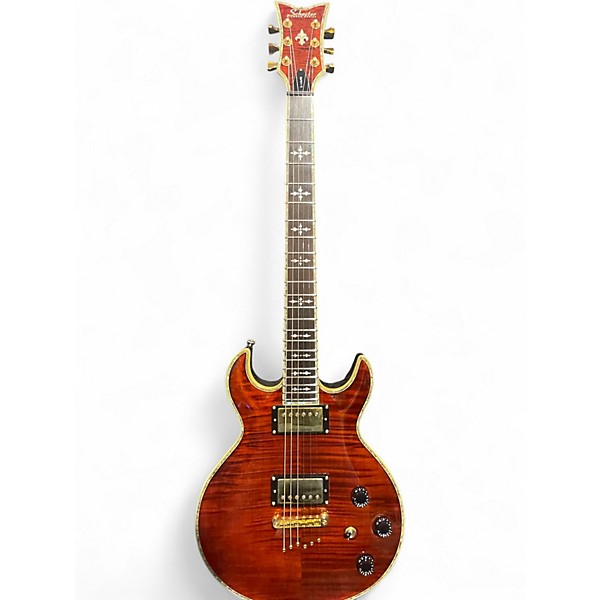 Used Schecter Guitar Research S1 ELITE Mahogany Solid Body Electric Guitar