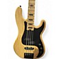 Used Schecter Guitar Research JUSTIN BECK V Natural Electric Bass Guitar thumbnail