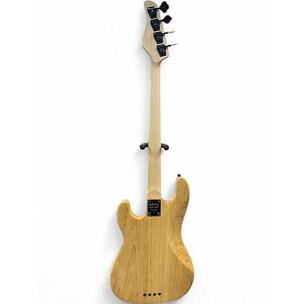 Used Schecter Guitar Research JUSTIN BECK V Natural Electric Bass Guitar