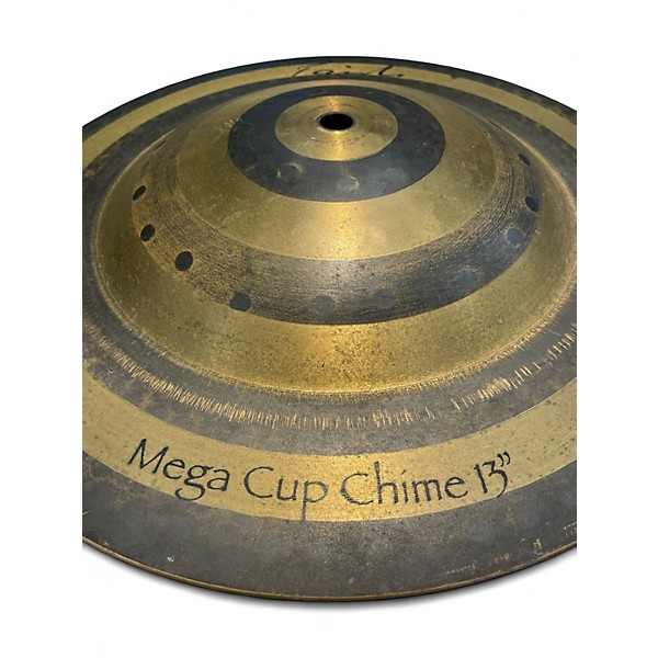 Used Paiste 13in MEGA CUP CHIME Cymbal