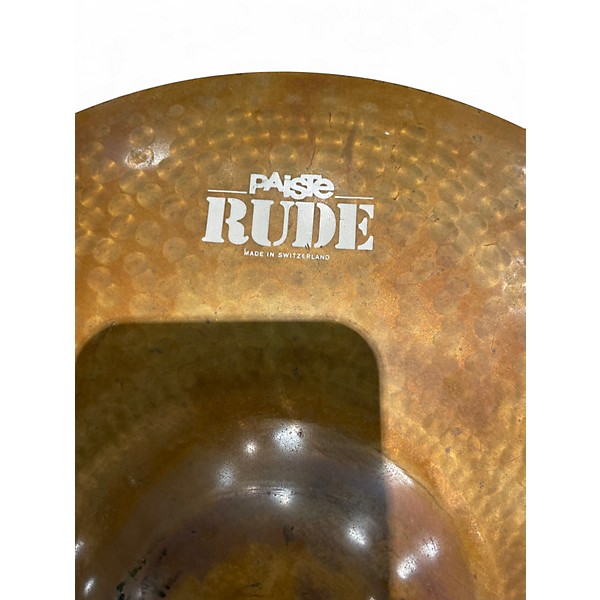 Used Paiste 12in RUDE SPLASH Cymbal