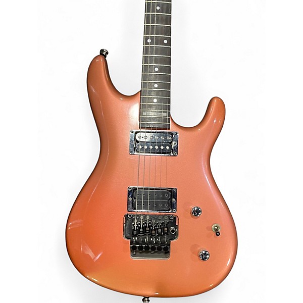 Used Ibanez JS100 Joe Satriani Signature Rose Gold Solid Body Electric Guitar