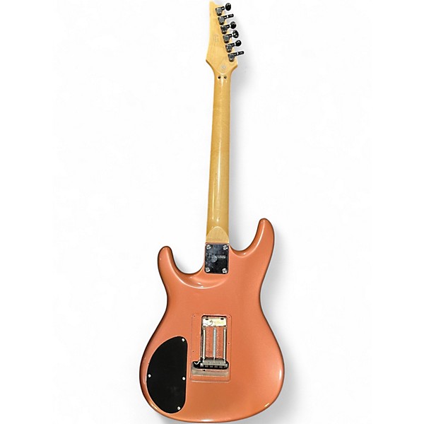 Used Ibanez JS100 Joe Satriani Signature Rose Gold Solid Body Electric Guitar