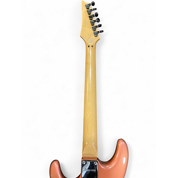 Used Ibanez JS100 Joe Satriani Signature Rose Gold Solid Body Electric Guitar