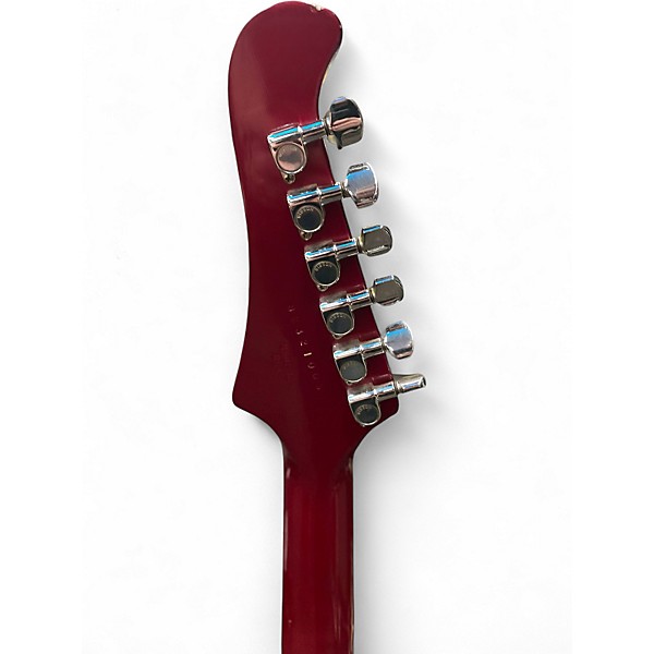 Vintage 1981 Gibson Victory CM MVII Red Solid Body Electric Guitar