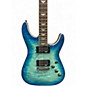 Used Schecter Guitar Research Omen Extreme 6 Blue Solid Body Electric Guitar