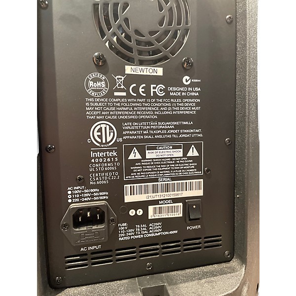 Used Alto TS112A 12in 2-Way 800W Pair Powered Speaker