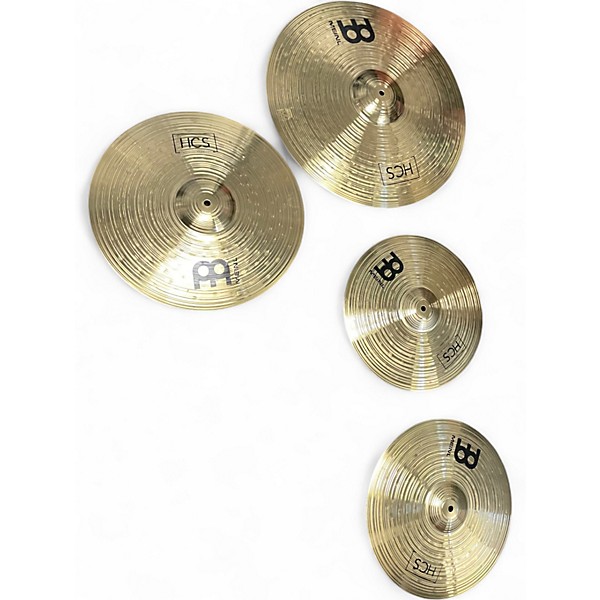 Used MEINL 20in HCS Complete Cymbal set Cymbal