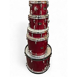 Used TAMA 5 Piece Imperialstar Candy Apple Red Drum Kit