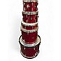 Used TAMA 5 Piece Imperialstar Candy Apple Red Drum Kit