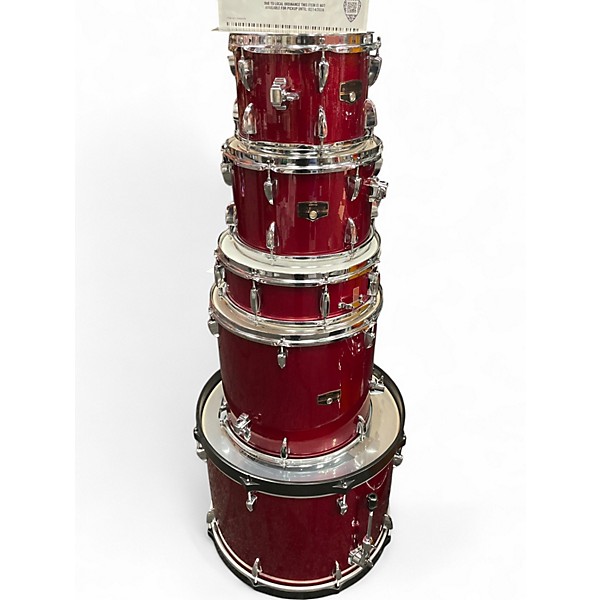 Used TAMA 5 Piece Imperialstar Candy Apple Red Drum Kit