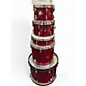 Used TAMA 5 Piece Imperialstar Candy Apple Red Drum Kit