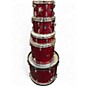 Used TAMA 5 Piece Imperialstar Candy Apple Red Drum Kit