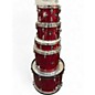 Used TAMA 5 Piece Imperialstar Candy Apple Red Drum Kit