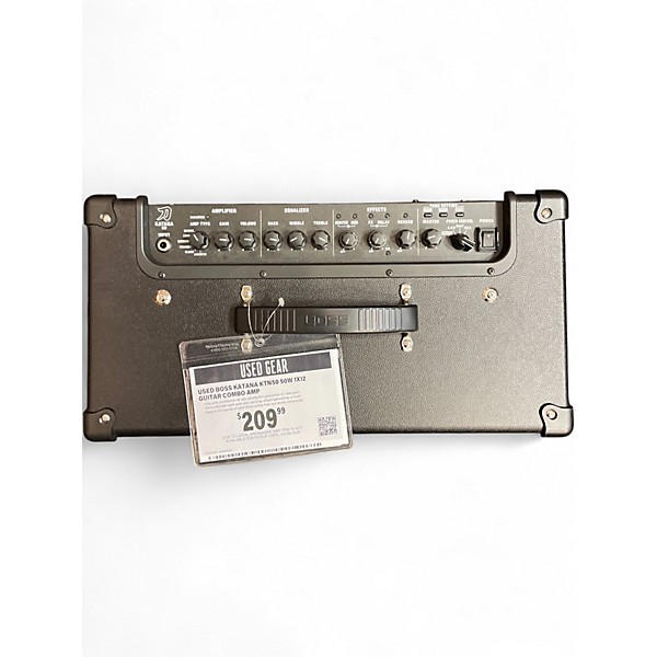 Used BOSS Katana KTN50 50W 1X12 Guitar Combo Amp