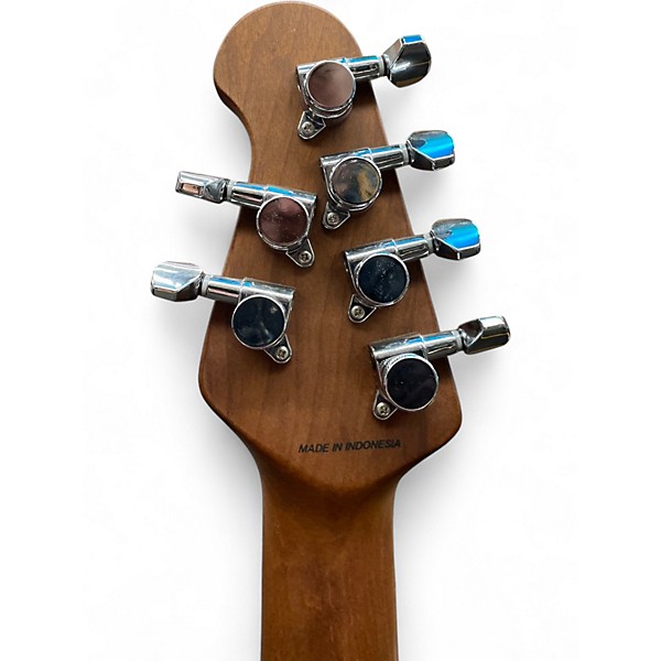 Used Sterling by Music Man CUTLESS GT50 Gunmetal Gray Solid Body Electric Guitar