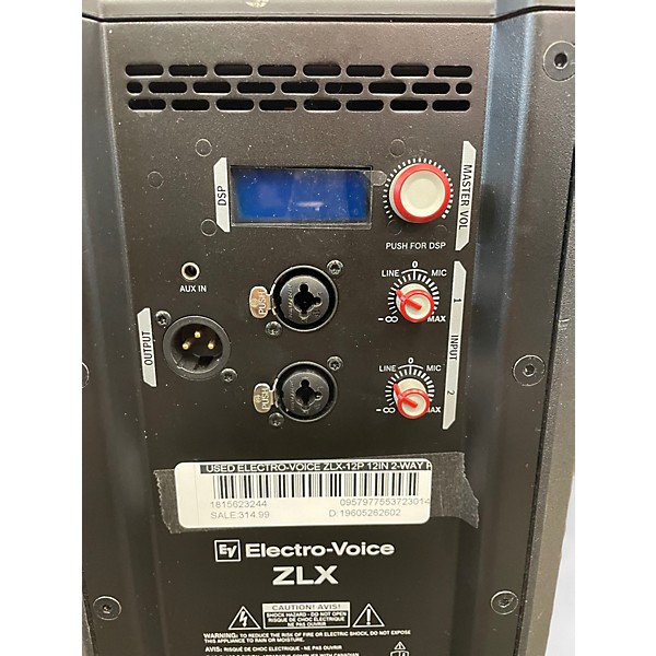 Used Electro-Voice ZLX-12P 12in 2-Way Powered Speaker