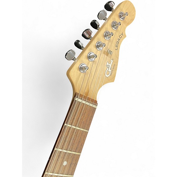 Used G&L Legacy Candy Apple Red Solid Body Electric Guitar