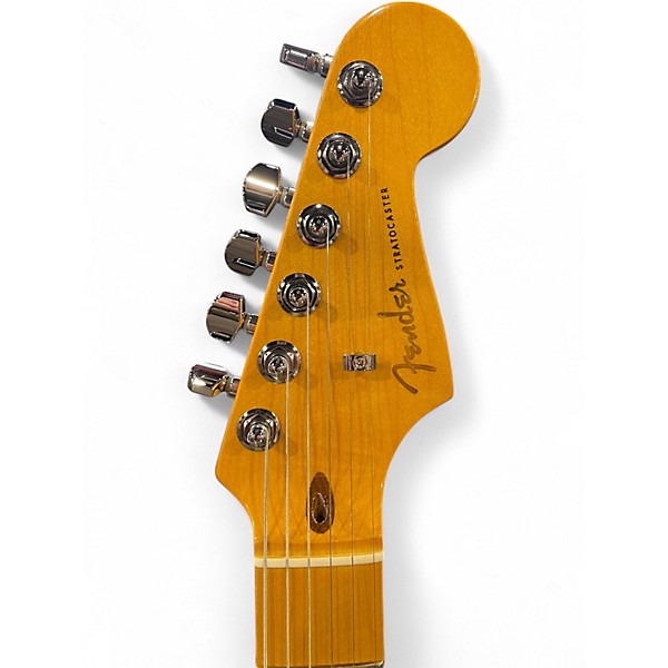 Used Fender American Ultra Stratocaster Blue Solid Body Electric Guitar