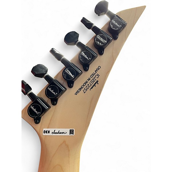 Used 2020 Jackson DK2X Black Solid Body Electric Guitar