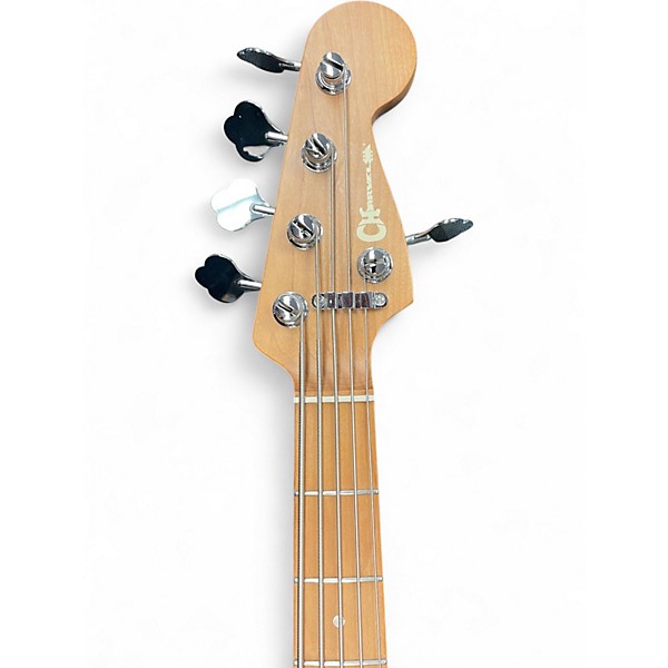 Used Charvel Pro Mod San Dimas PJ V Metallic Black Electric Bass Guitar