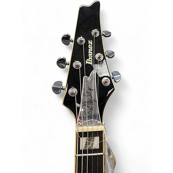 Used Ibanez PS120 Gloss Black Solid Body Electric Guitar