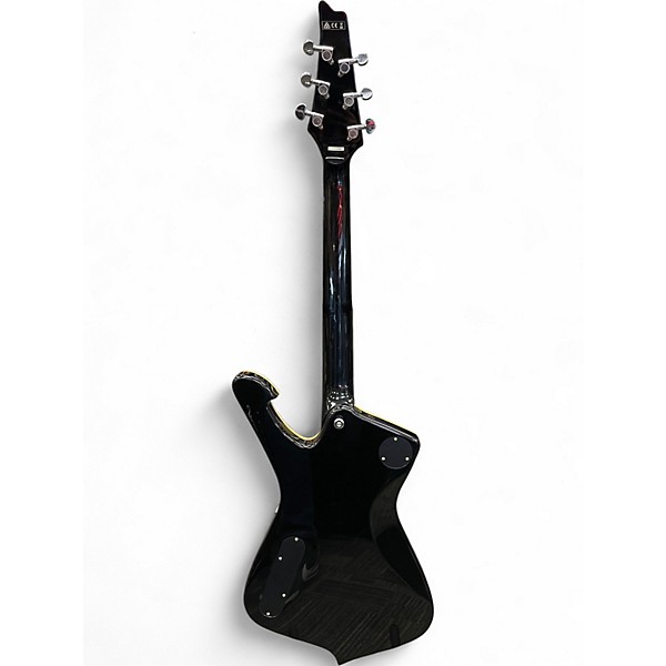 Used Ibanez PS120 Gloss Black Solid Body Electric Guitar