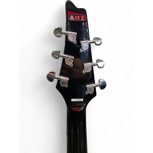 Used Ibanez PS120 Gloss Black Solid Body Electric Guitar