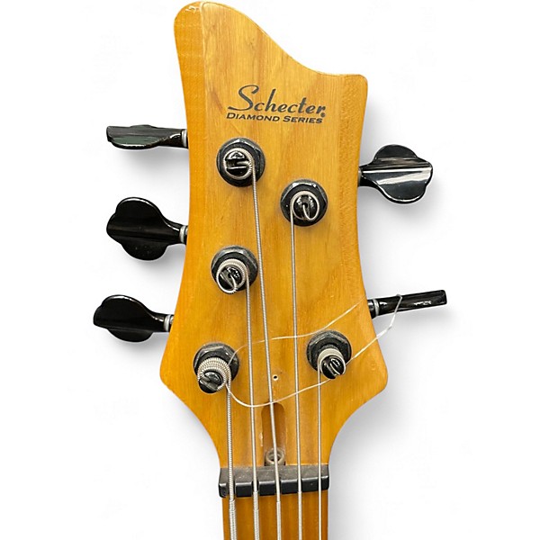 Used Schecter Guitar Research Riot 5 Natural Solid Body Electric Guitar