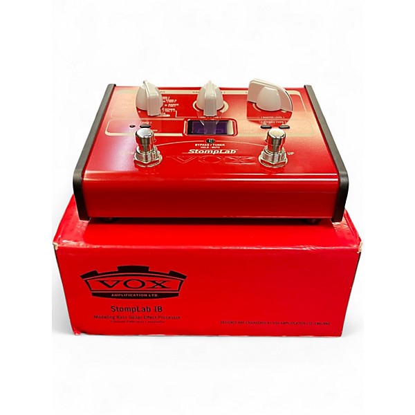 Used VOX StompLab IB Bass Effect Processor