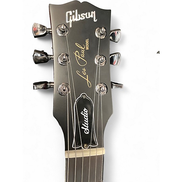 Used Gibson Les Paul Modern Studio Satin Wine Red Solid Body Electric Guitar