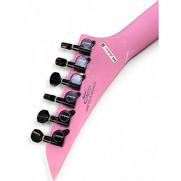 Used Jackson SL4X Electric Guitar Pink Solid Body Electric Guitar