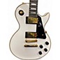 Used Epiphone Inspired by Gibson Custom Les Paul Custom Alpine White Solid Body Electric Guitar
