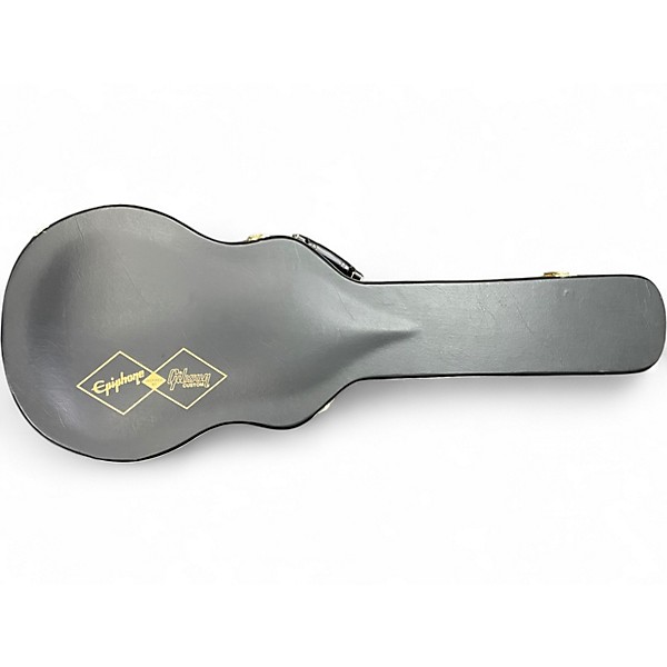 Used Epiphone Inspired by Gibson Custom Les Paul Custom Alpine White Solid Body Electric Guitar