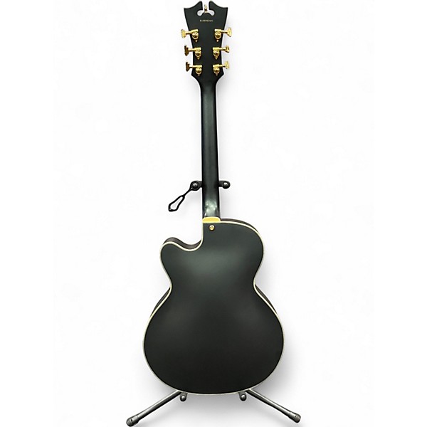 Used D'Angelico DLX-175 Matte Charcoal Hollow Body Electric Guitar