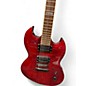 Used ESP LTD VIPER 200FM Red Solid Body Electric Guitar