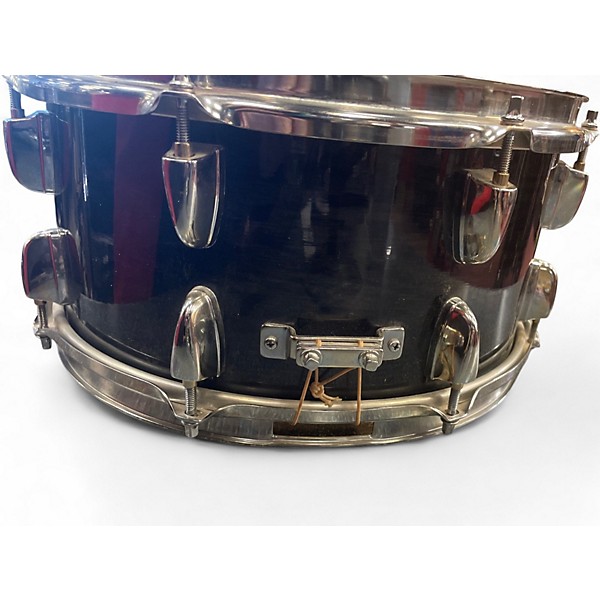 Used Yamaha 13X6.5 Oak Musashi Snare Trans Black Drum