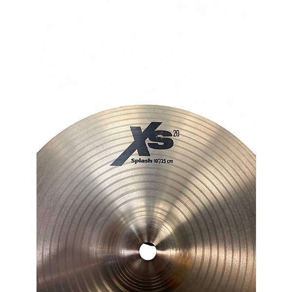 Used SABIAN 10in XS20 Splash Cymbal