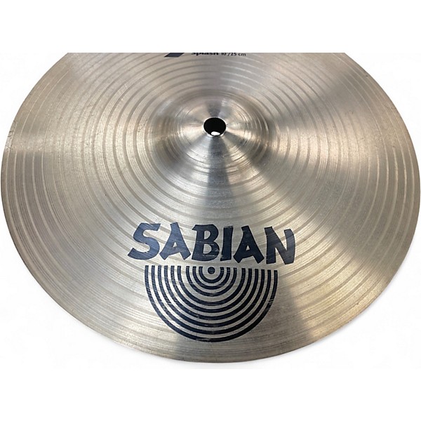 Used SABIAN 10in XS20 Splash Cymbal