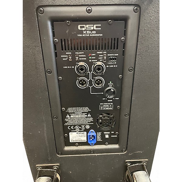 Used QSC KSUB Powered Subwoofer