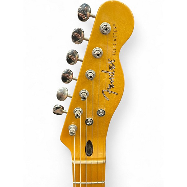 Used Fender Modern Player Telecaster Thinline Deluxe 3 Color Sunburst Hollow Body Electric Guitar