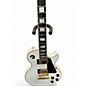 Used Epiphone INSPIRED BY GIBSON LES PAUL CUSTOM WHITE Solid Body Electric Guitar thumbnail