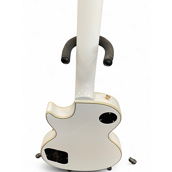 Used Epiphone INSPIRED BY GIBSON LES PAUL CUSTOM WHITE Solid Body Electric Guitar