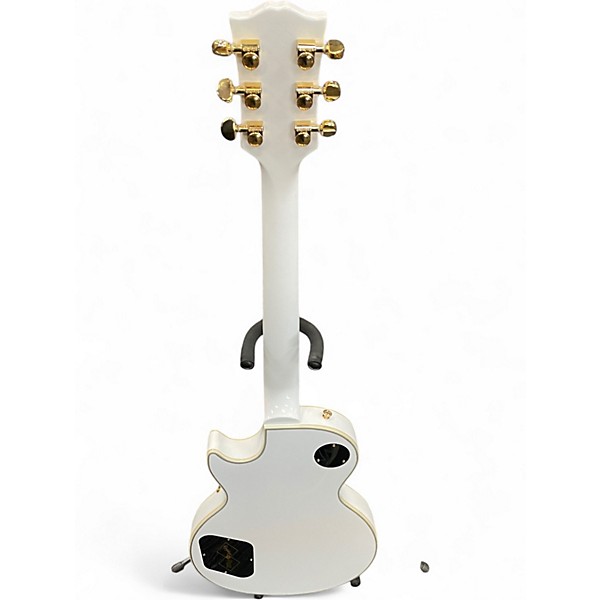 Used Epiphone INSPIRED BY GIBSON LES PAUL CUSTOM WHITE Solid Body Electric Guitar