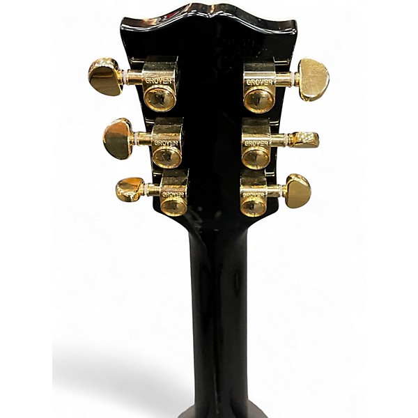 Used Epiphone INSPIRED BY GIBSON LES PAUL CUSTOM BLACK Solid Body Electric Guitar