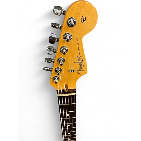 Used 2021 Fender American Professional II Stratocaster DARK NIGHT Solid Body Electric Guitar